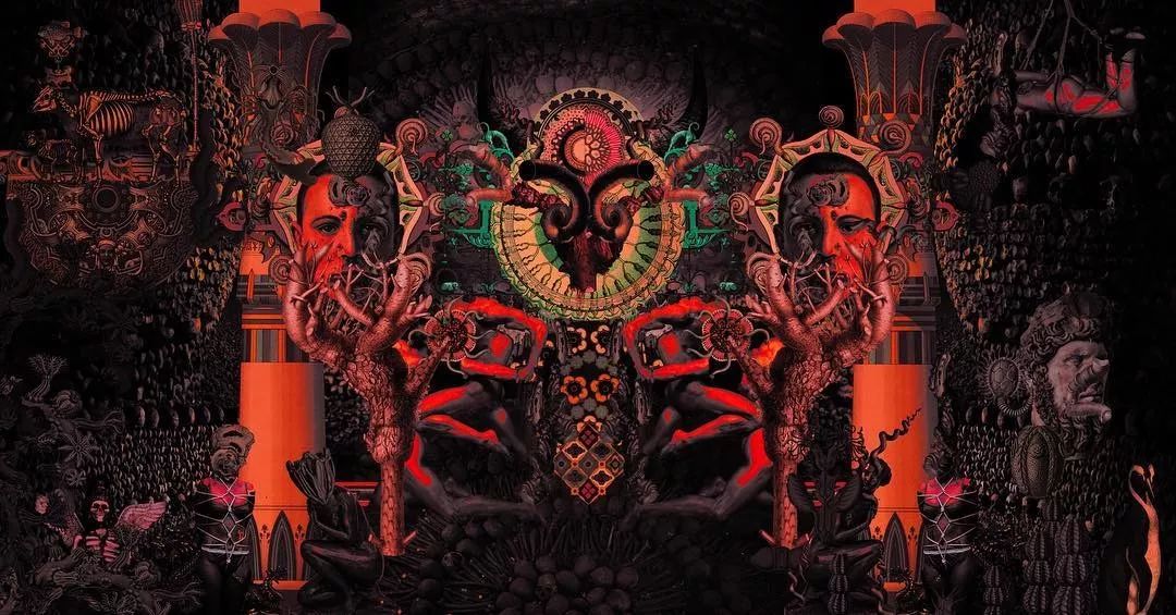 西班牙的這個插畫展覽活動，描繪的是另一個世界的感受吧