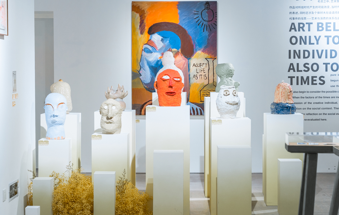 深圳CBD「天梯」藝術(shù)展覽活動(dòng)策劃沒(méi)有美術(shù)館本身帶給人的距離感