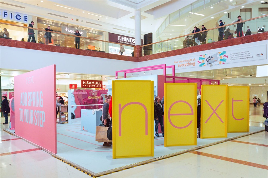 Next新品快閃店活動策劃竟設(shè)計成受歡迎的運動健身空間，好玩