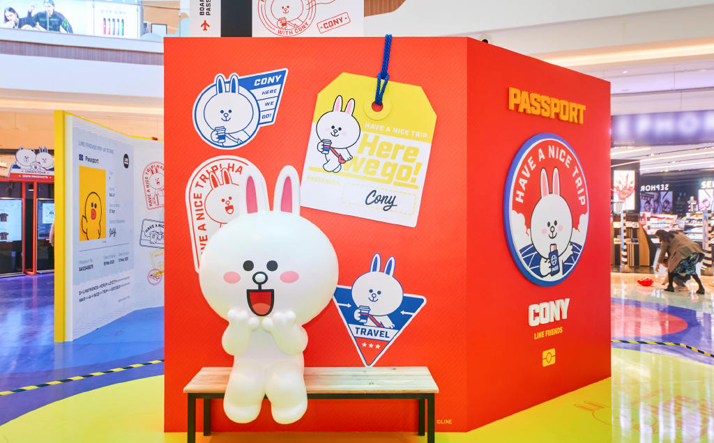 LINE FRIENDS快樂旅行快閃店活動策劃精彩亮相，開啟春日好時光